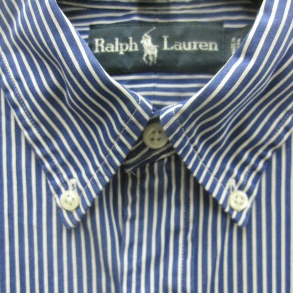 Ralph Lauren Other - 💚Ralph Lauren Mens Blue Label Striped Shirt